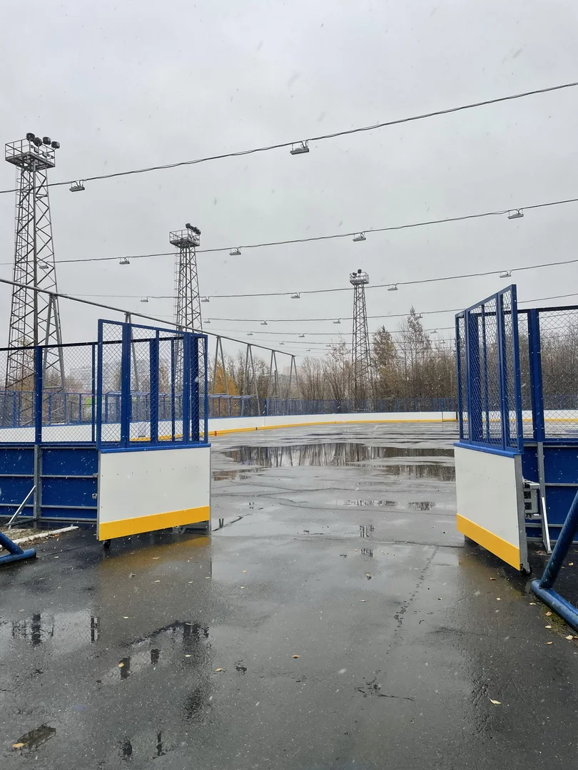 Уличная хоккейная коробка ЕКО-Спорт в городе Нижневартовск