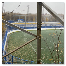 Уличный борт ЕКО-Спорт в городе Нижневартовск 
